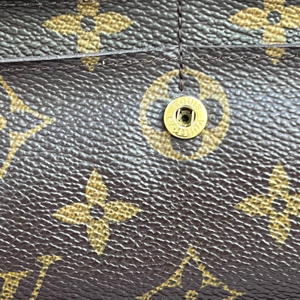 Louis Vuitton Monogram Sarah Long Wallet in Leopard Blanc Coral Limited Edition - Picture 10 of 16
